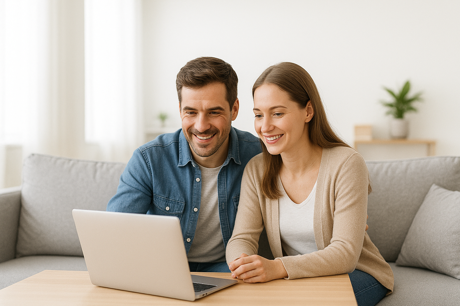 Family enjoying peace of mind